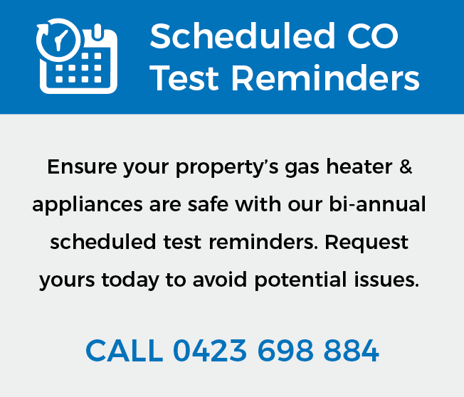 Carbon Monoxide Testing every 2-years
